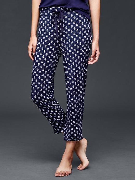 Gap Women Modal Mix And Match Capri Pants - Olivier Blm Drk Indigo