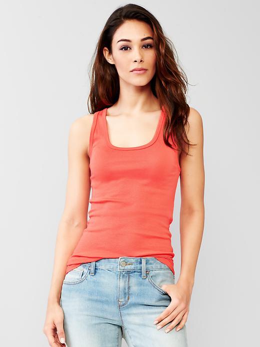 Gap Women New Modern Tank - Flamingo