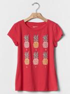 Gap Embellished Graphic Tee - Summer Azalea