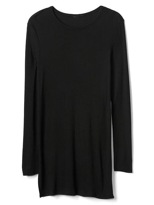 Gap Women Modal Rib Knit Tunic - True Black