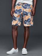 Gap Men Allover Print Boardshorts - White