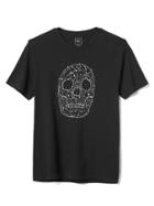 Gap Men Short Sleeve Graphic Tee - Skull Constellation