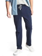 Gap Men Supersoft Double Knit Joggers - Tapestry Navy