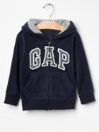 Gap Pro Fleece Logo Zip Hoodie - True Indigo