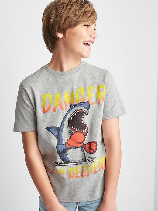 Gap Graphic Short Sleeve Tee - Gray