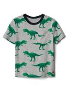 Gap Print Short Sleeve Pocket Tee - Parrot Green 385