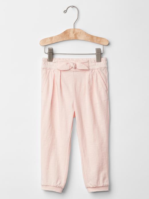 Gap Bow Soft Pants - Fading Peach