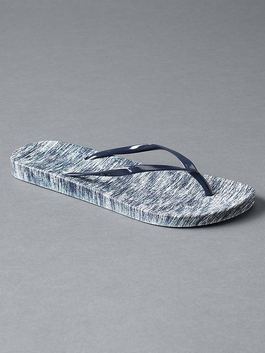 Gap Women Rubber Flip Flops - Navy