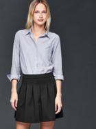 Gap Women Pleat Circle Skirt - True Black