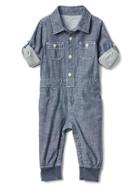 Gap Chambray Convertible One Piece - Chambray