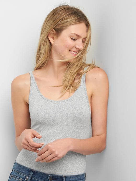 Gap Women Modern Cami - Heather Grey