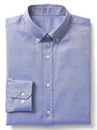 Gap Women Premium Oxford Slim Fit Shirt - Royal Blue