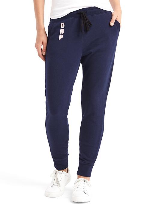 Gap Women Felt Logo Joggers - Dark Night