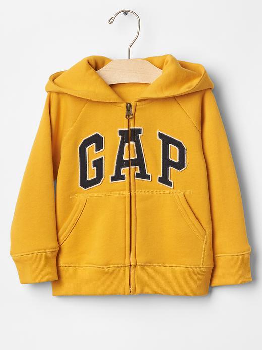 Gap Logo Raglan Hoodie - Rugby Gold