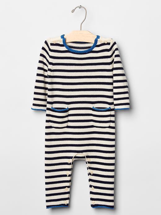 Gap Stripe Pocket One Piece - Dark Night