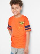 Gap Graphic Pocket Slub Tee - Orange Buoy