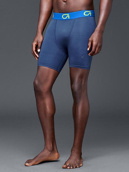 Gap Men Compression Layer Shorts 6 - Navy Heather