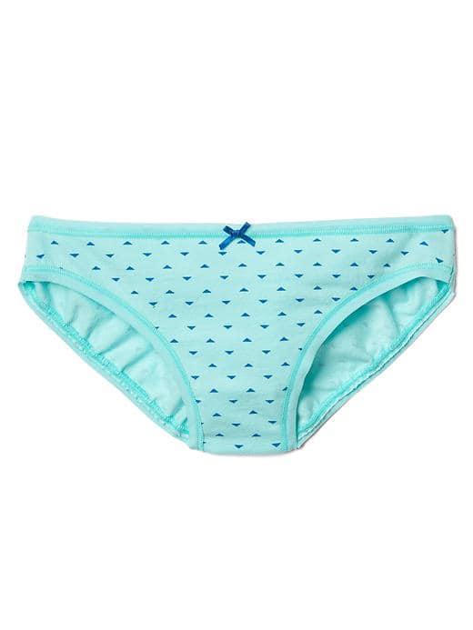Gap Women Stretch Cotton Low Rise Bikini - Arrowhead Aqua