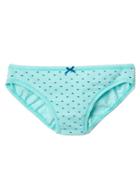 Gap Women Stretch Cotton Low Rise Bikini - Arrowhead Aqua