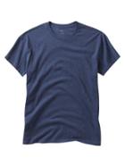 Gap Mens Short-sleeved Crewneck Shirt - Navy Heather