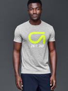 Gap Men Gdry 24/7 365 T Shirt - Grey Heather