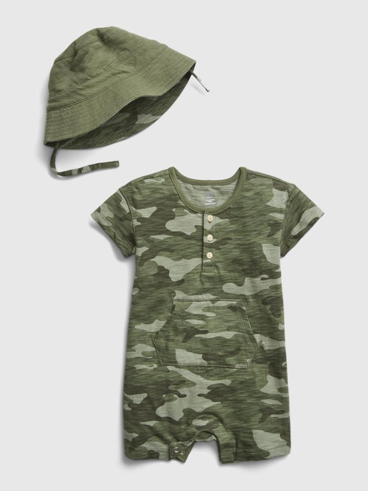 Baby 2-piece Shorty Outfit Set