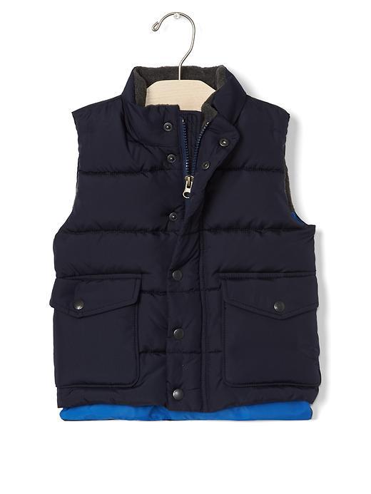 Gap Coldcontrol Max Puffer Vest - True Indigo