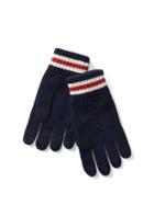 Gap Men Merino Tech Cable Gloves - Navy