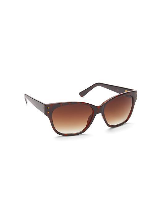 Gap Women Wide Square Sunglasses - Tortoise