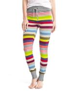 Gap Women Fair Isle Sweater Leggings - Crazy Stripe