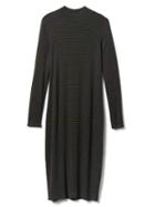 Gap Women Cozy Modal Long Sleeve Dress - Olive