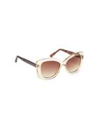 Gap Cat Eye Sunglasses - Cream & Brown