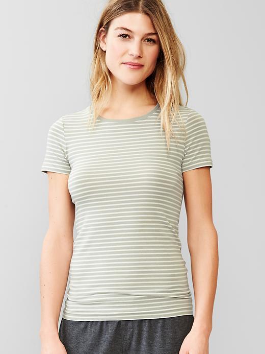 Gap Pure Body Short Sleeve Tee - Aprilstp Mineral Grey