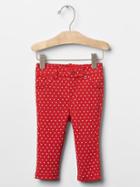 Gap Starry Ponte Pants - Holly Berry