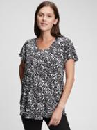 Maternity Modal Flounce Top