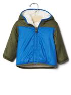 Gap Cozy Reversible Jacket - Blue Streak