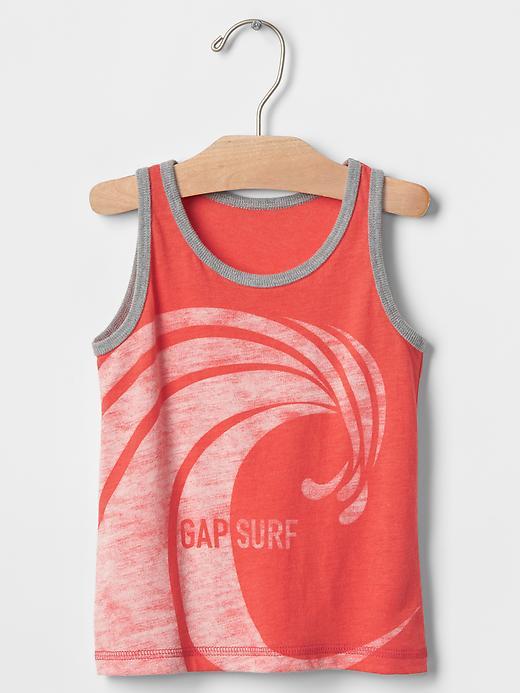 Gap Surf Logo Tank - Fire Coral