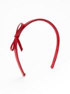 Gap Loop Bow Headband - New Nordic Red