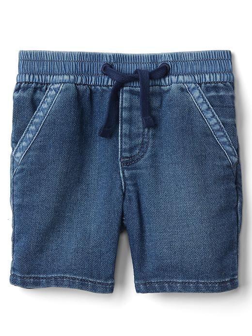 Gap Super Soft Denim Shorts - Denim
