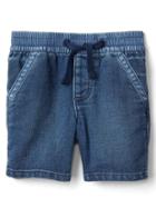 Gap Super Soft Denim Shorts - Denim