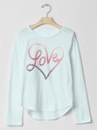 Gap Embellished Love Graphic Tee - New Off White
