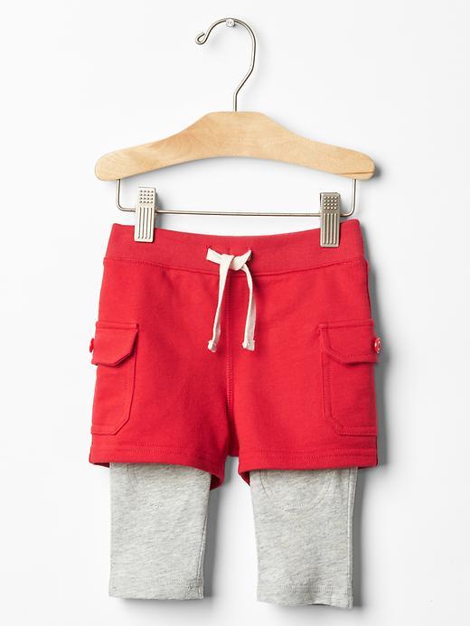 Gap Cargo Crawler Short Leggings - Modern Red