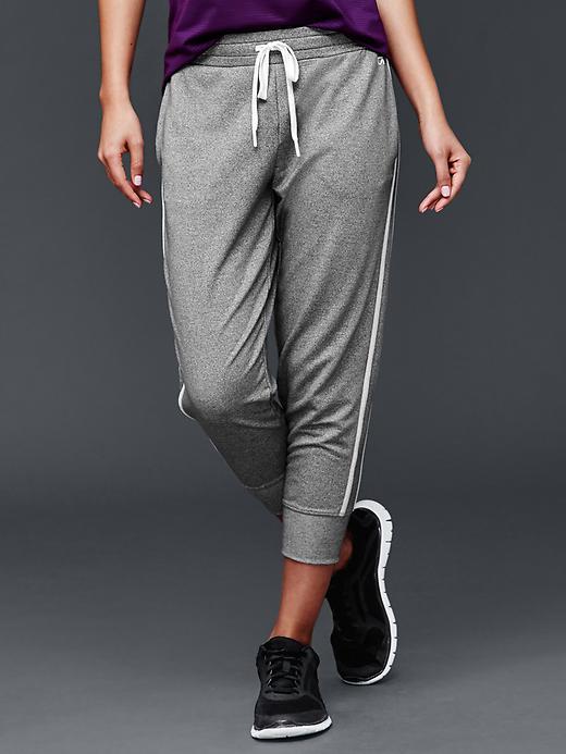 Gap Studio Short Terry Joggers - Heather Grey