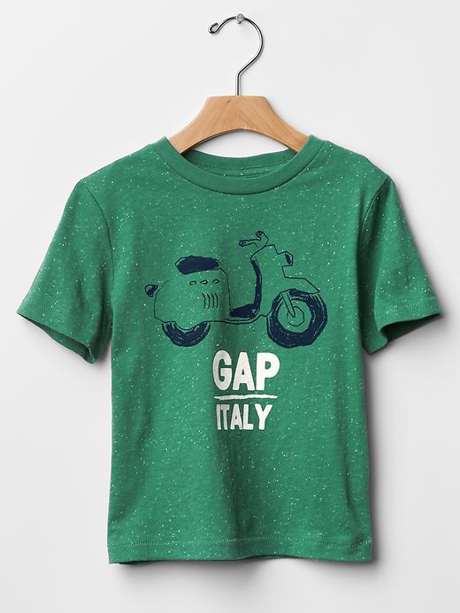 Gap Logo City Graphic Tee - New Algae