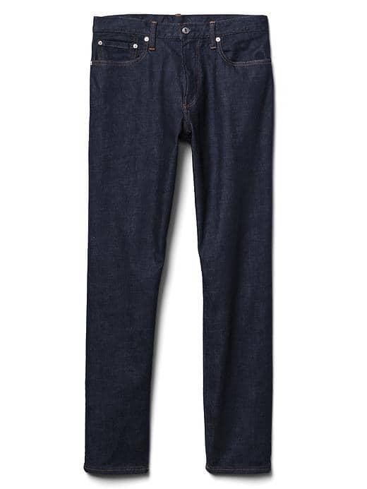 Gap Men Athletic Taper Fit Jeans - Resin Rinse