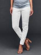 Gap Authentic 1969 Inset Panel True Skinny Jeans - White