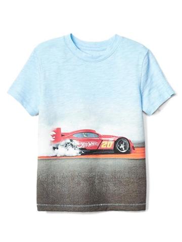 Gap Babygap &#124 Hot Wheels Short Sleeve Tee - Blue Focus