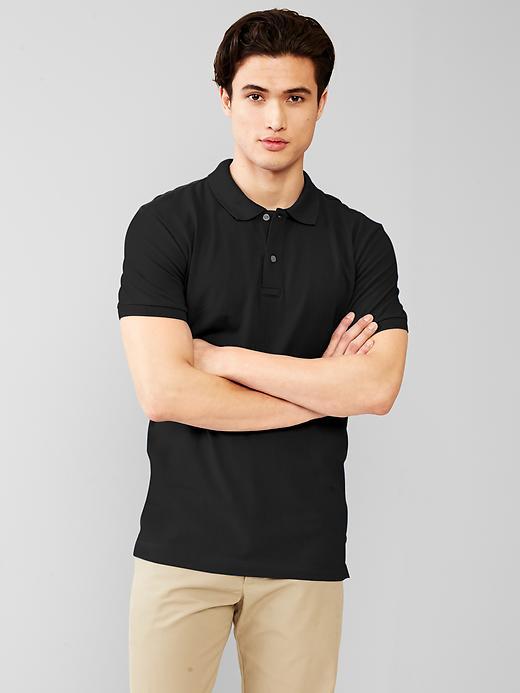 Gap Men The New Polo - True Black