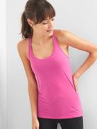 Gap Women Gapfit Breathe Racerback Tank - Hot Magenta