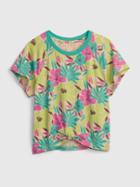 Kids Tie-front T-shirt